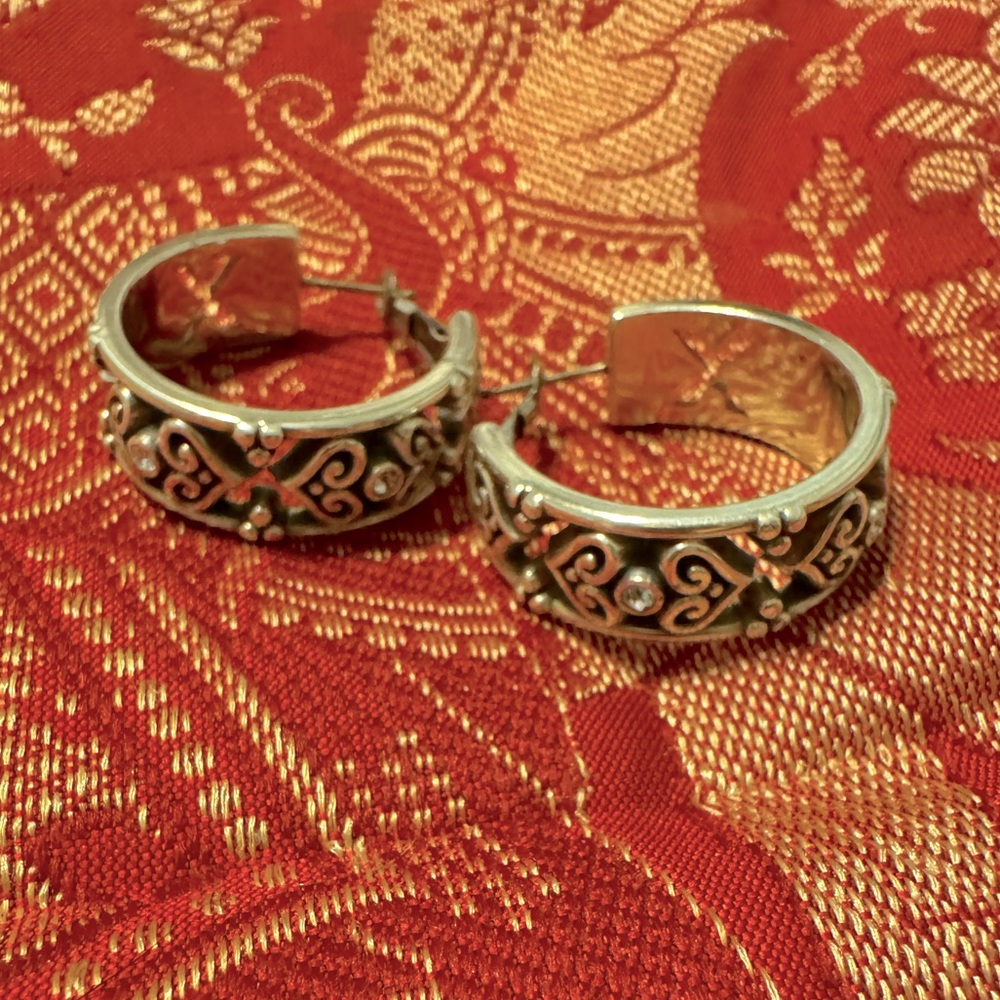 Brighton Alcazar hoop earrings